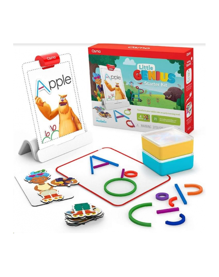 Osmo Zestaw 4 Gier Edukacyjnych Little Genius Do Ipad (Podstawka + Reflektor) główny