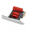 Axagon PCES-SA6, kontroler PCIe - 6x wewnętrzny port SATA 6G, ASM1166, SP & LP (AXN) - nr 10