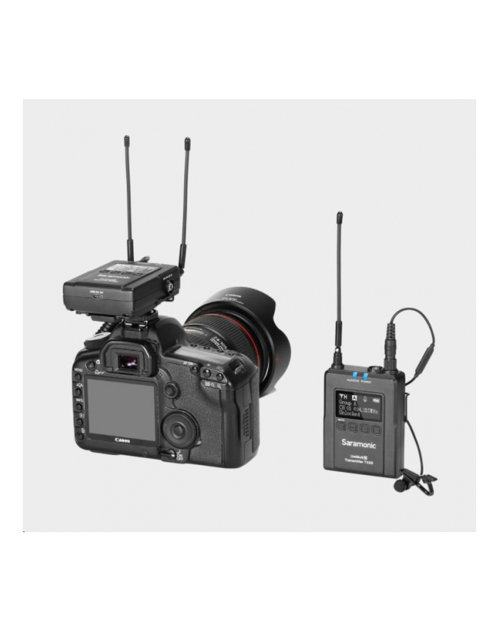 Saramonic UWMIC9S Kit 1 Nadajnik TX9S + Odbiornik RX9S + Mikrofon Krawatowy + Walizka główny