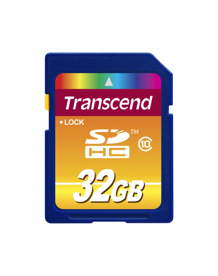 Pamięć SecureDigital TRANSCEND 32GB SDHC Card Class 10 główny