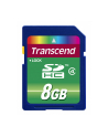 Pamięć Secure Digital 8GB TRANSCEND SDHC CL4 - nr 1