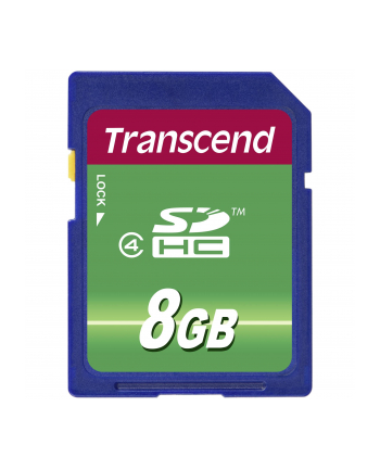 Pamięć Secure Digital 8GB TRANSCEND SDHC CL4