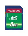 Pamięć Secure Digital 8GB TRANSCEND SDHC CL4 - nr 33