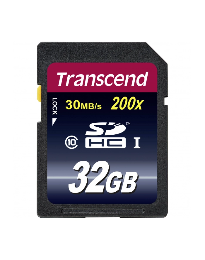 Pamięć SecureDigital TRANSCEND 32GB SDHC Card Class 10 główny