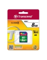 Pamięć Secure Digital 8GB TRANSCEND SDHC CL4 - nr 27