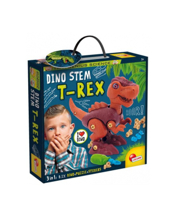 lisciani giochi I'm a Genius Mały Geniusz Dino Stem T-Rex 92406 LISCIANI