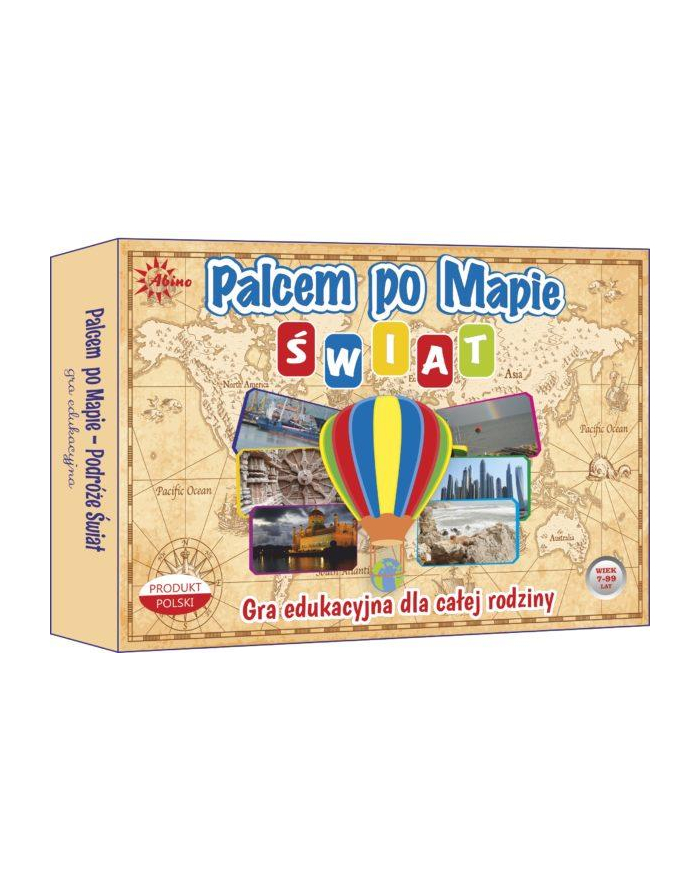 Palcem po mapie Świat gra ABINO główny