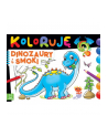 aksjomat Książka Koloruję dinozaury i smoki - nr 1