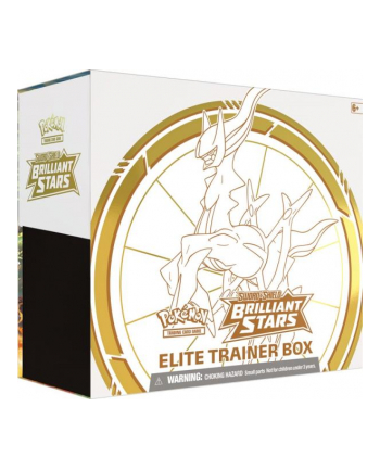 rebel Pokemon TCG: Brilliant Stars Elite Trainer Box KARTY