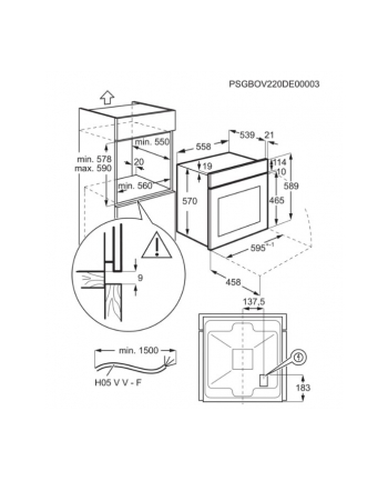 electrolux Piekarnik EOF3H50BX