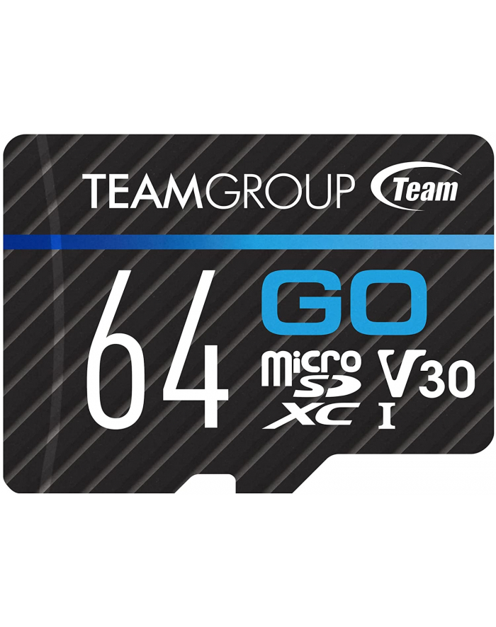 Teamgroup TEAM MicroSDXC 64GB GO CARD U3 główny