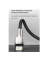 BASEUS BASEUS CAFULE METAL LIGHTNING CABLE PD20W 25CM BLACK  (6953156202054) - nr 15