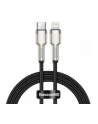 BASEUS BASEUS CAFULE METAL LIGHTNING CABLE PD20W 100CM BLACK  (6953156202061) - nr 26