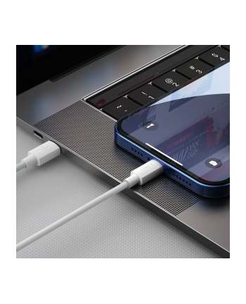 BASEUS KABEL USB-C DO LIGHTNING BASEUS SIMPLE WISDOM, PD, 20W, 1.5M (BIAŁY) 2SZT.  (BSU1897WHT) nr 1