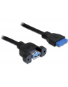 DeLOCK 0.5m USB 3.0 F/F (83118) - nr 12