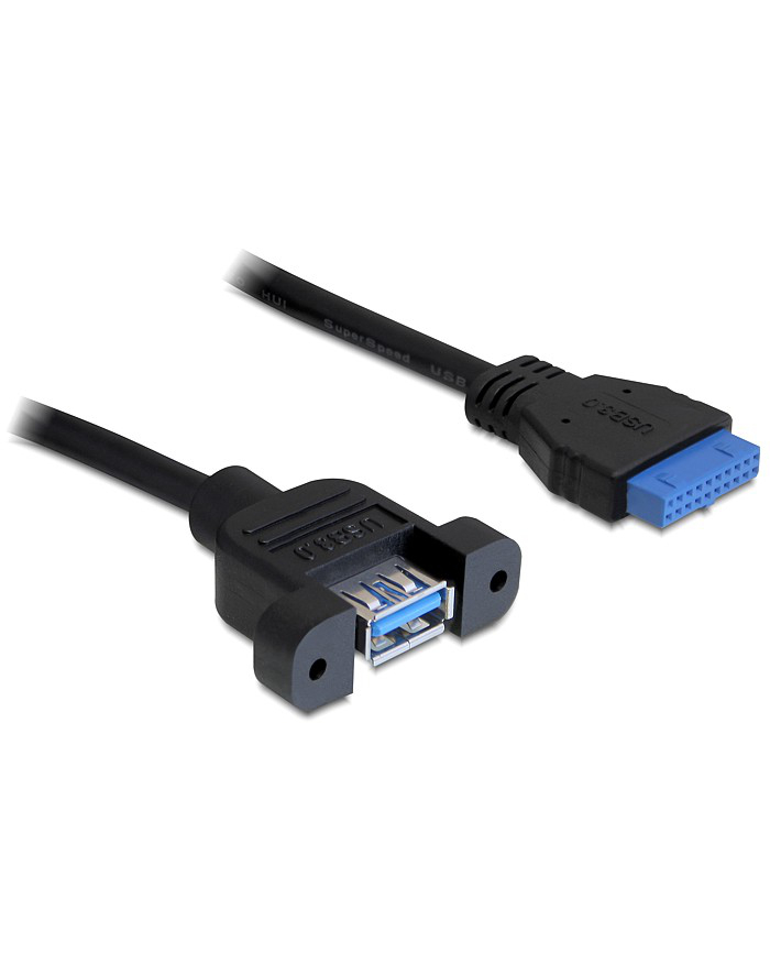 DeLOCK 0.5m USB 3.0 F/F (83118) główny