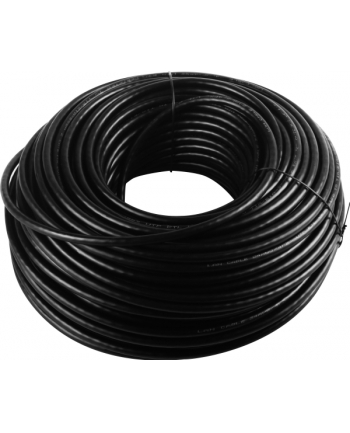 LAN Outdoor UTP CAT 6 - Black - 100m (4040849943980)