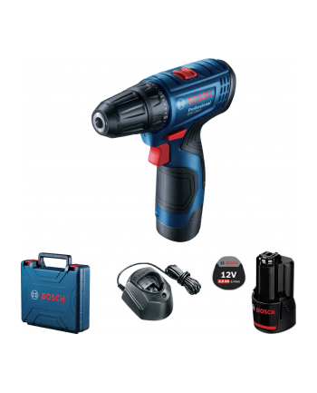 Bosch GSR 120-LI Professional zestaw walizka + 2 akumulatory 06019G8000