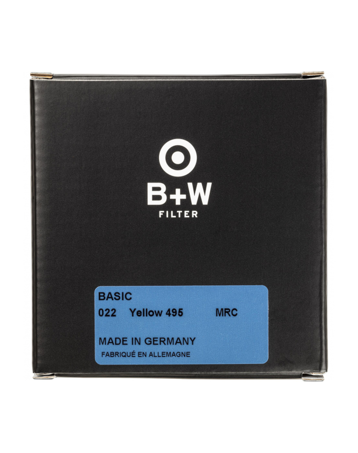 B+W Filtr fotograficzny Basic Yellow 022 MRC 62mm główny