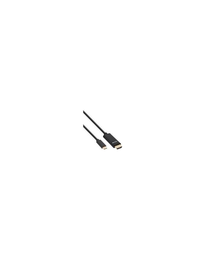 InLine Kabel InLine InLine Kabel USB Display, USB Typu-C męski na HDMI męski (Tryb DP Alt), 4K2K, czarny, 3m (64113) główny