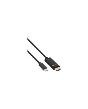InLine Kabel InLine InLine Kabel USB Display, USB Typu-C męski na HDMI męski (Tryb DP Alt), 4K2K, czarny, 3m (64113)
