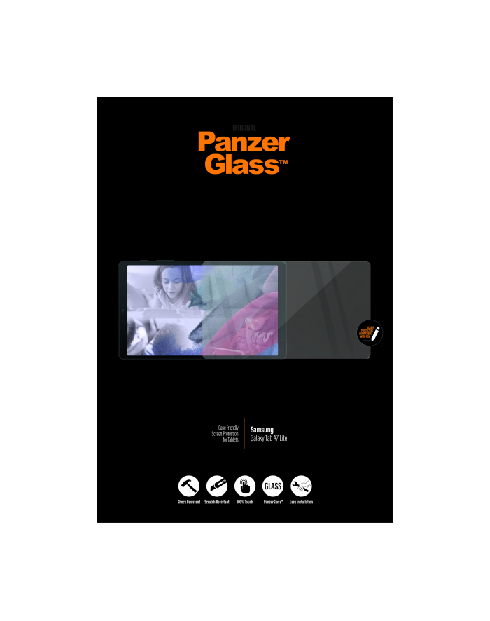 Panzerglass szkło ochronne Edge-to-Edge do Samsung Galaxy Tab A7 Lite główny