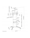 neomounts by newstar Stojak mobilny FL50-550BL1 - nr 8