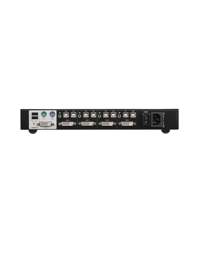ATEN  CS1184D - USB - USB - DVI-I - 3.5MM HEADPHONE,DVI-I,PS/2,USB A - USB TYPE-B - 4K ULTRA HD  (CS1184DATG) główny