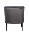 Brabantia Kosz Brabantia Bo Touch Bin Brązowo-Czarny 3X11 L - nr 1