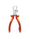 Knipex Szczypce Do Ściągania Izolacji 160Mm Z Uchwytem Zabezpieczającym (1106160T) - nr 1