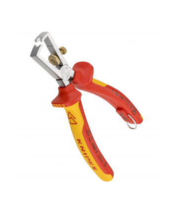 Knipex Szczypce Do Ściągania Izolacji 160Mm Z Uchwytem Zabezpieczającym (1106160T)