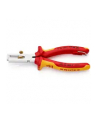 Knipex Szczypce Do Ściągania Izolacji 160Mm Z Uchwytem Zabezpieczającym (1106160T) - nr 3