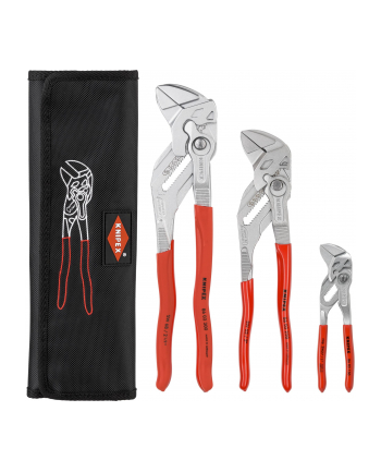 Knipex ZESTAW SZCZYPIEC DO RUR W ETUI 3-CZĘŚCIOWY 150,250,300MM (001955S7)