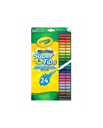 crayola Flamastry spieralne 24 kolory Super Tips