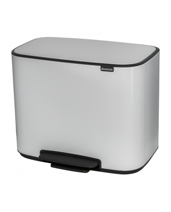 Brabantia Kosz Bo Pedal Bin 2 komory 11+23L Biały 121142
