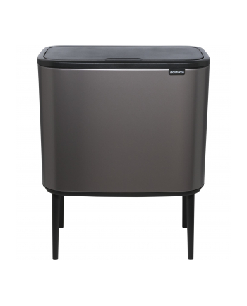 Brabantia Kosz Brabantia Bo Touch Bin Brązowo-Czarny 3X11 L