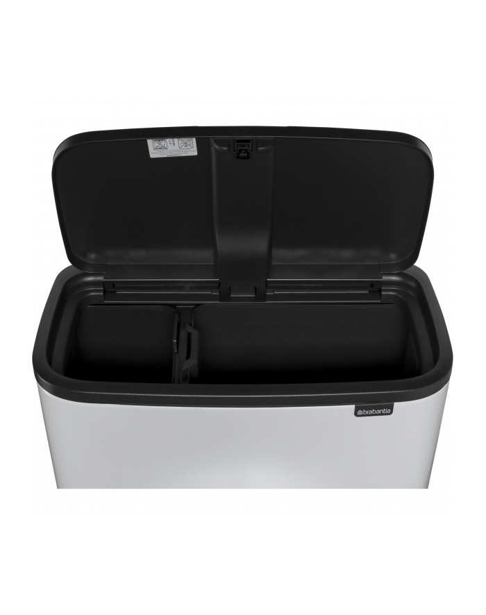 Brabantia BO kosz na śmieci z dwoma pojemnikami 313547 główny