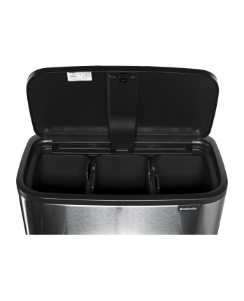 Brabantia Kosz Na Śmieci Bo Touch Bin 11+23L Stal Matowa Fpp (316227)