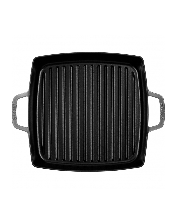 Staub Patelnia Żeliwna Kwadratowa 28cm Szara (405116840) główny