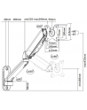 neomounts by newstar Uchwyt ścienny WL70-450BL11 - nr 87