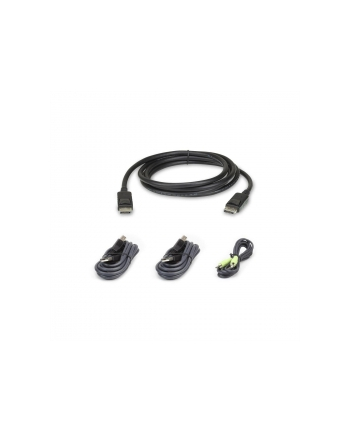 ATEN  CABLE KIT DISPLAYPORT 1.2 /USB/SP L:1.8M (2L7D02UDPX4)