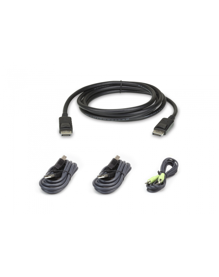 ATEN  CABLE KIT DISPLAYPORT 1.2 /USB/SP L:1.8M (2L7D02UDPX4) główny