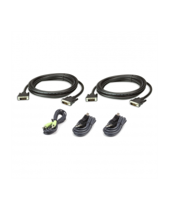 ATEN  CABLE KIT DUAL DVI-DD/USB/SP L:3M (2L7D03UDX5)