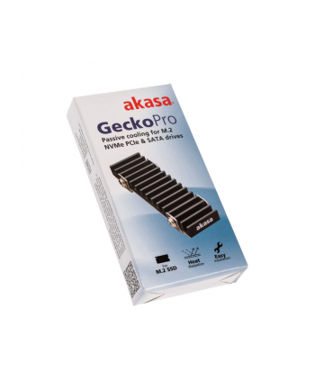 Akasa Radiator Do Dysku M.2 Gecko Pro (AM2HS02BK) nr 1