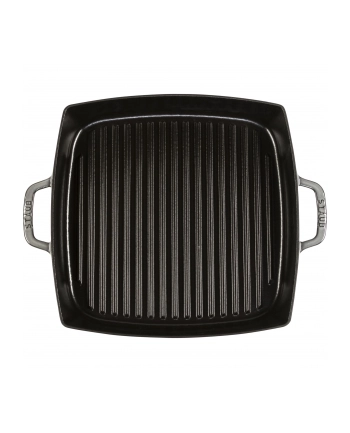 Staub Patelnia Żeliwna Kwadratowa 33cm Szara (405117850)