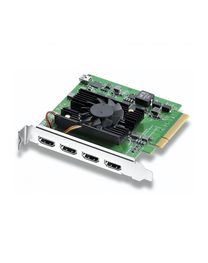 Blackmagic Design DeckLink Quad HDMI Recorder | Karta przechwytująca PCIe, 4x HDMI 2.0b, SD, HD, Ultra HD, 4K główny