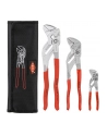 Knipex ZESTAW SZCZYPIEC DO RUR W ETUI 3-CZĘŚCIOWY 150,250,300MM (001955S7) - nr 2