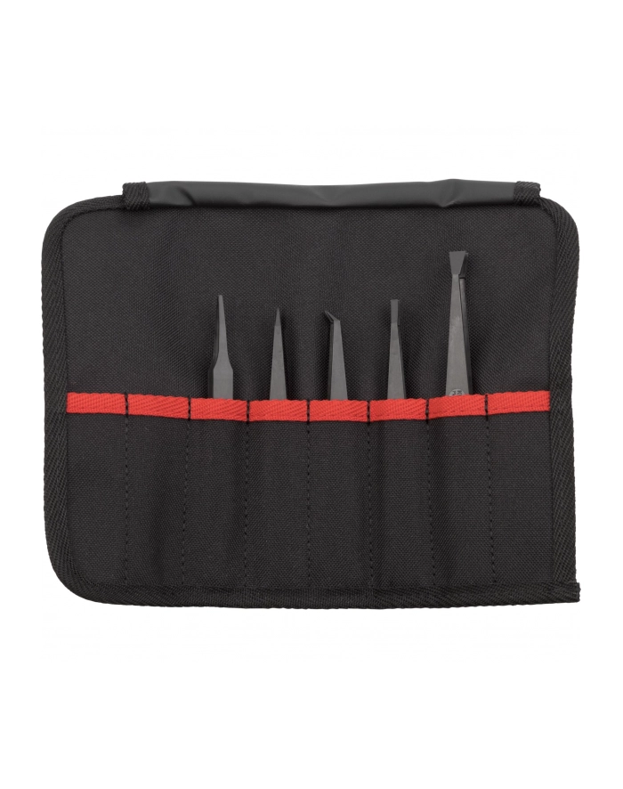 Knipex ZESTAW PĘSET Z TWORZYWA SZTUCZNEGO ESD, 5SZT. (920005ESD) główny