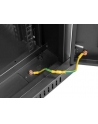 Szafa instalacyjna RACK stojąca 19 27U 800X1000 czarna LCD (FLAT PACK) - nr 33
