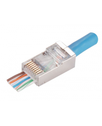 Wtyk przelotowy RJ45 STP kat.6 (op. 100 szt)